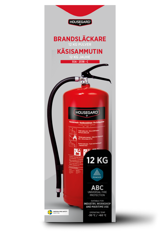 Housegard PE12HR-A Pulversläckare 12 kg