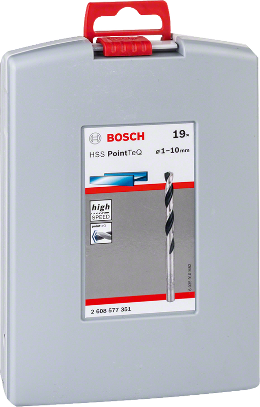 Bosch Metallborrsats PointTeQ ProBox 1-10mm 19 delar