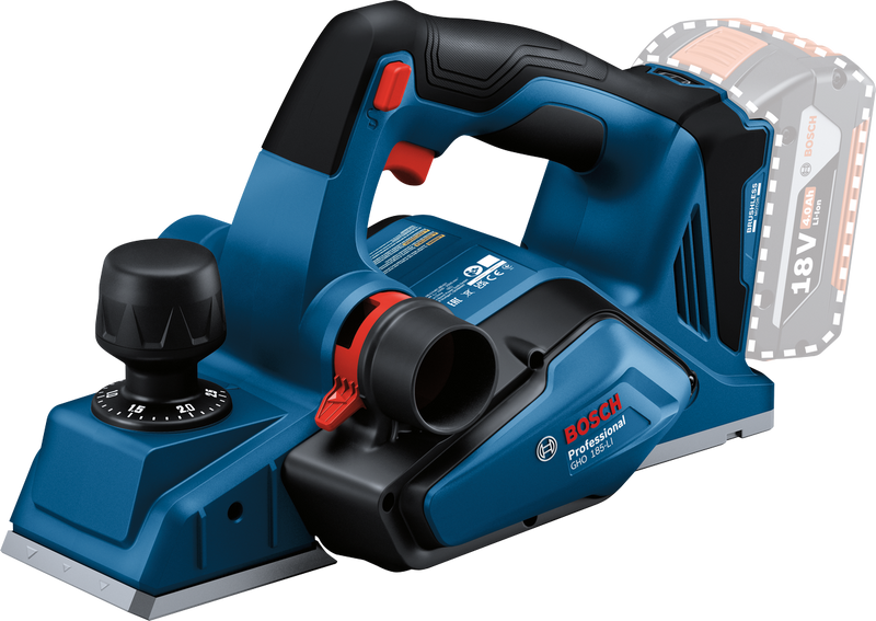 Bosch GHO 18V-26 Hyvel 18V L-BOXX