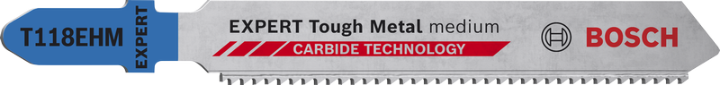 Bosch EXPERT Tough Metal medium Sticksågblad T118EHM 3st