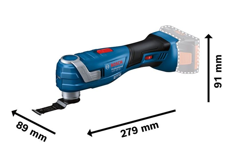 Bosch (GSB/GDR/GBH/GWS/GKS/GSA/GOP/GLI) Verktygspaket 18V (4x5,0Ah)