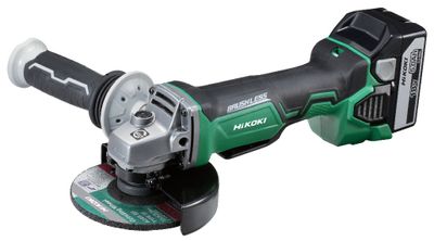 HiKOKI G18DBBAL Vinkelslip 18V 125MM (2x5,0Ah)
