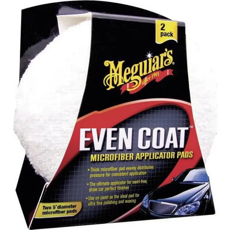 Meguiars Even Coat Applicator 2-pack Applikatorpad Av Mikrofiber