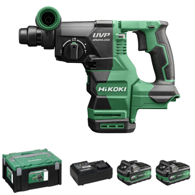 HiKOKI DH3628DA Kombihammare 36V (2x2,5Ah)