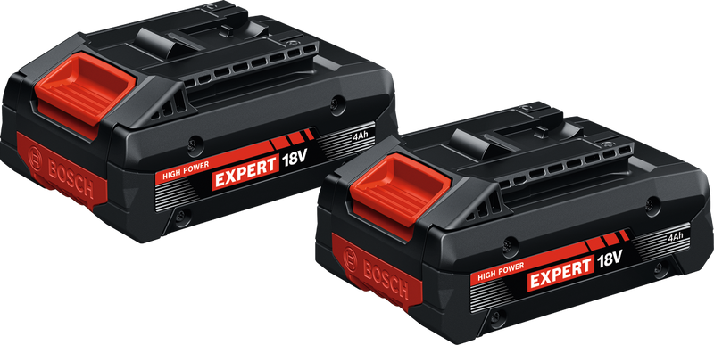 Bosch EXPERT EXBA18V-40 Batteripaket 2x18V (4,0Ah)