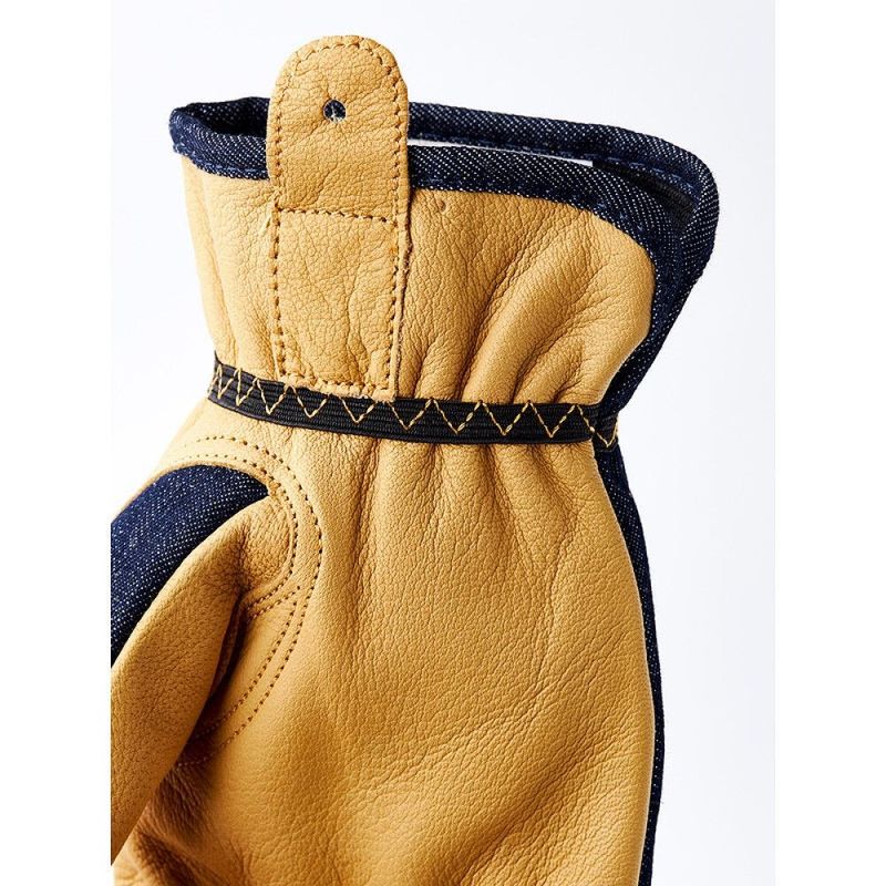 Hestra Job Kobolt Denim Arbetshandske Storlek 7