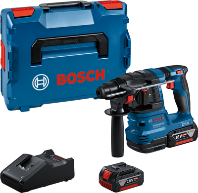 Bosch GBH 18V-22 Borrhammare 18V (2x4,0Ah)