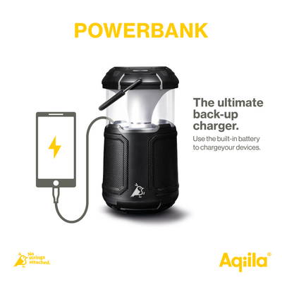Aqiila Soundbird B10 Högtalare/Lampa/Powerbank 3-i-1