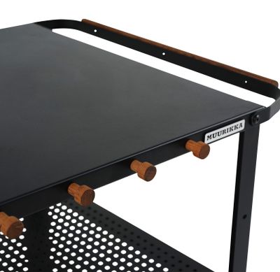 Muurikka Grillvagn WG Svart 135cm