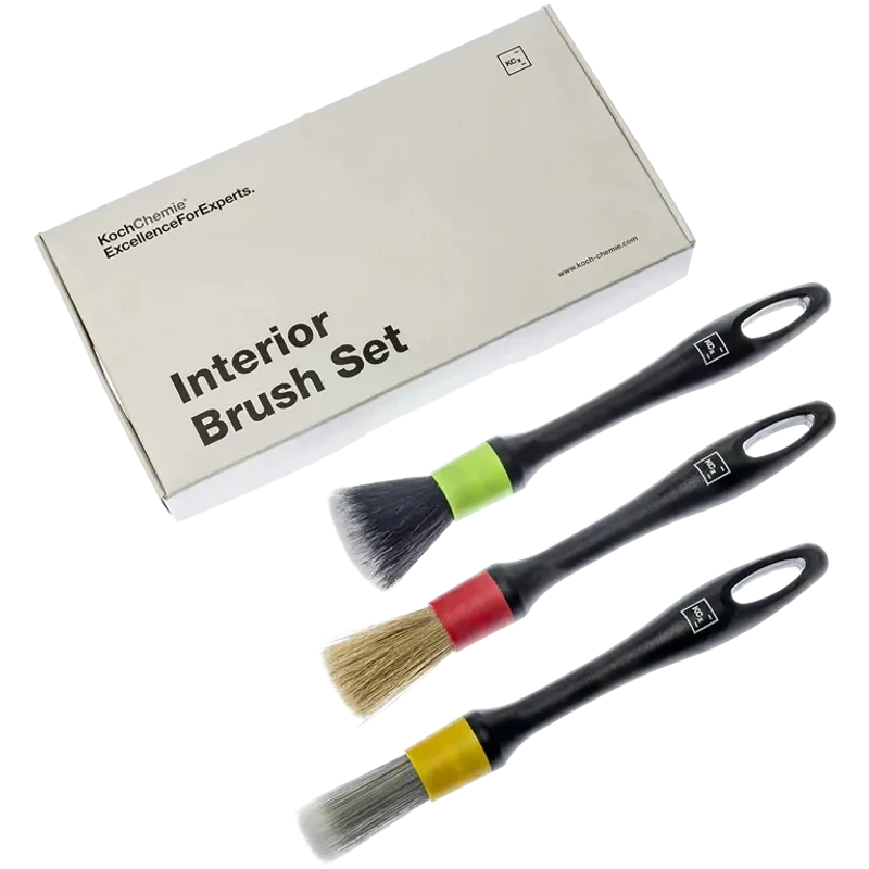 Koch-Chemie Interiör Borstset 3-Pack