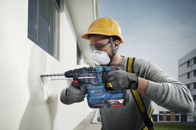 Bosch GBH 18V-22 Borrhammare 18V (2x4,0Ah)