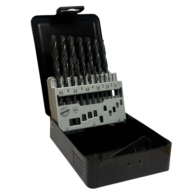 HiKOKI Borrsats Metall 1-10mm HSS-R 19 delar