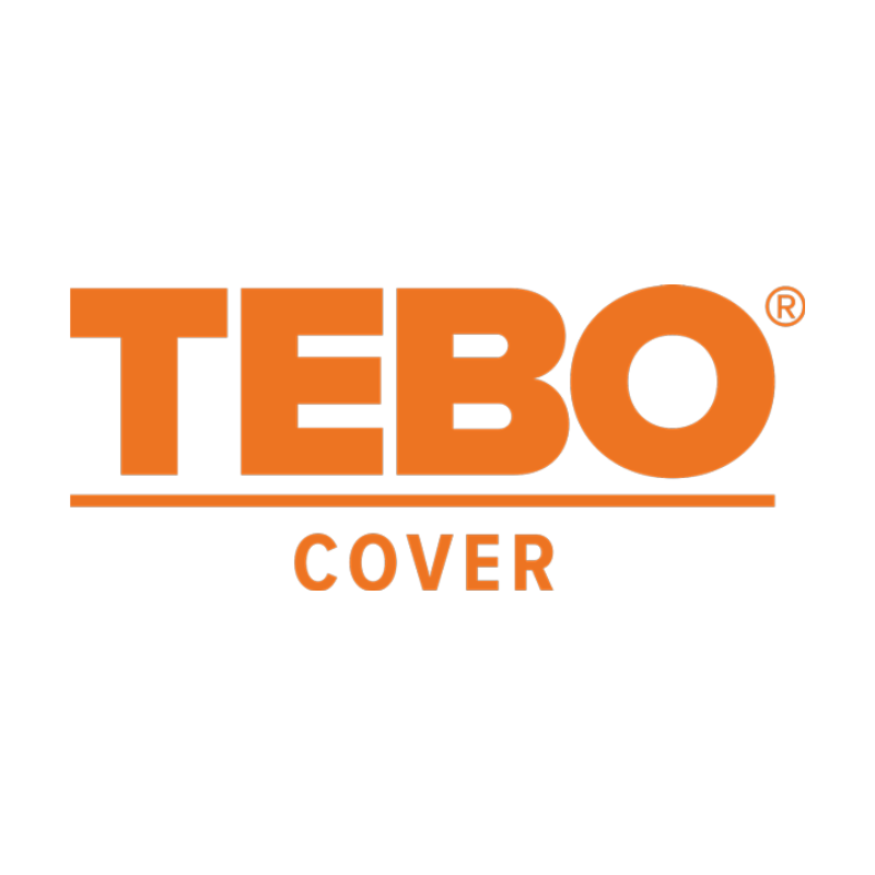 TEBO Cover Dammdörr Blixtlås "L" Plast 215x120cm