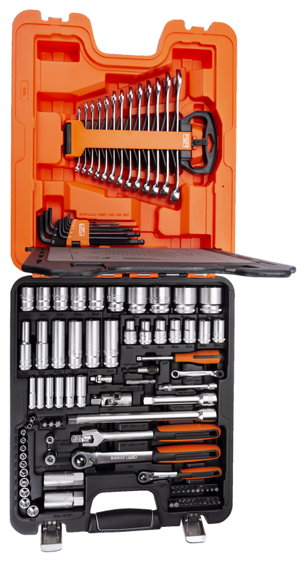 Bahco S103 Hylsnyckelsats 1/4" & 1/2" 103 delar