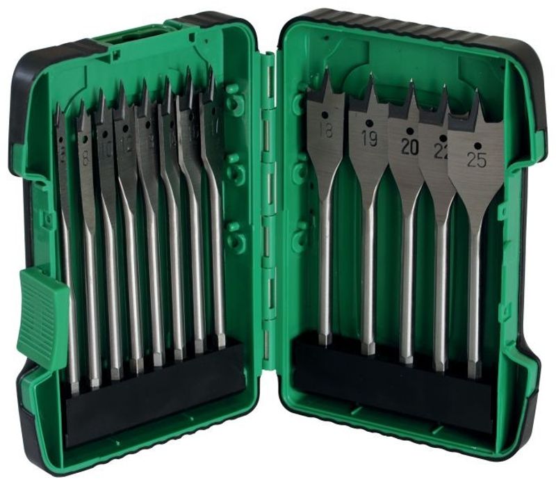 HiKOKI Flatborrset 13 delar