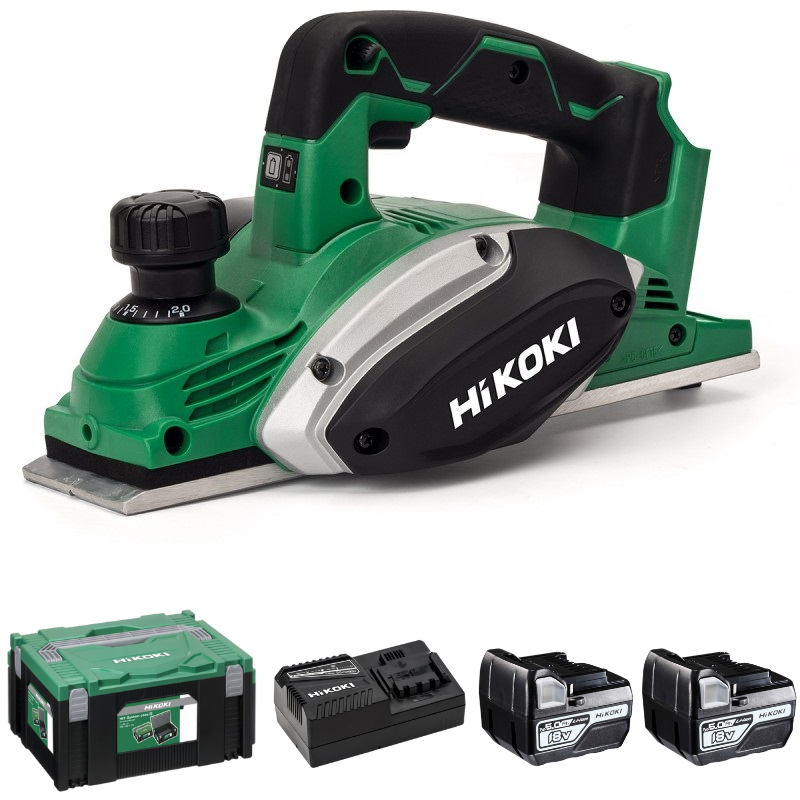 HiKOKI P18DSL Hyvel 18V (2x5,0Ah)