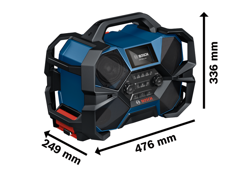 Bosch GPB 18VH-6 SRC Bluetooth DAB Radio 12-18V