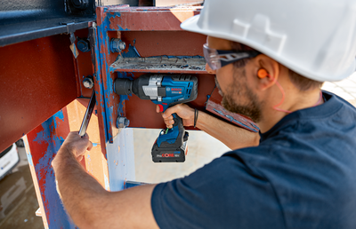 Bosch GDS 18V-1600 HC Mutterdragare 18V (2x8,0Ah)