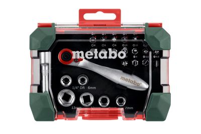 Metabo Bitssats Med Spärrnyckel 26 delar