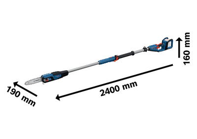 Bosch GKE 18V-25 TP Kedjesåg Teleskopisk 2900mm 18V