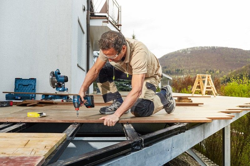 Bosch GDX 18V-210 C Mutter-/Slagskruvdragare 18V (2x4,0Ah)
