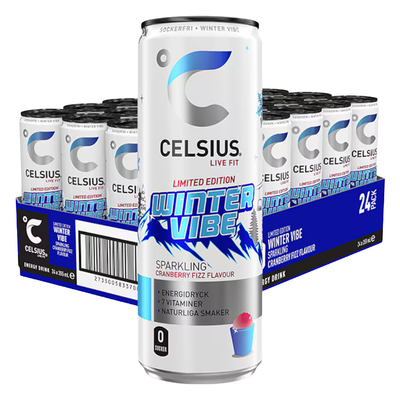 Celsius Winter Vibe 24x355ml