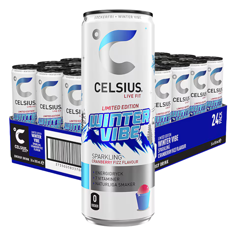 Celsius Winter Vibe 24x355ml