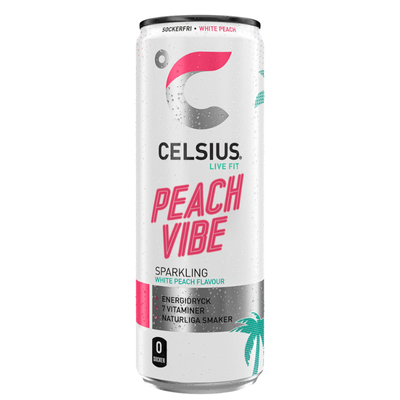Celsius Peach Vibe 355ml