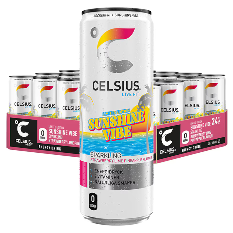 Celsius Sunshine Vibe 24x355ml