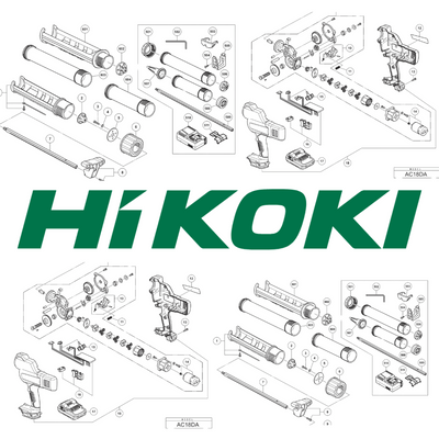 HiKOKI / Hitachi Reservdelar