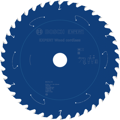 Bosch EXPERT Wood Sågklinga 254x2,1/1,6x30mm 40T