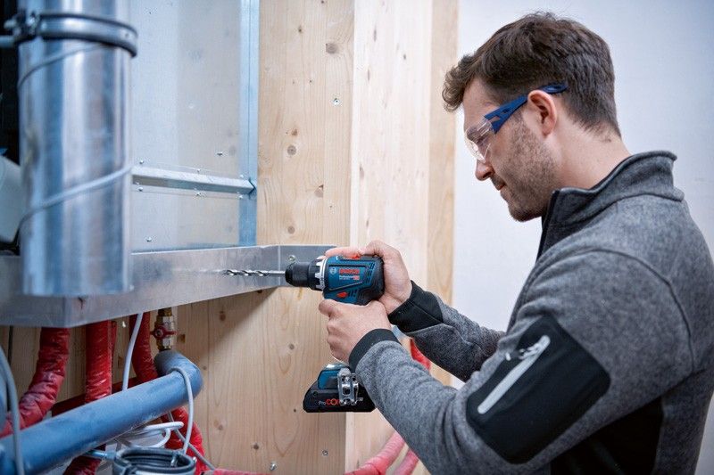 Bosch GSR 18V-90 C Borrskruvdragare 18V (2x5,0Ah)
