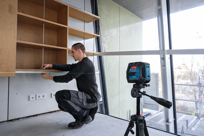 Bosch GLL 20-22 G Krysslaser Grön