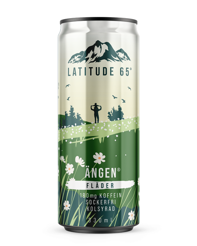 Latitude 65 Ängen 24x330ml Fläder