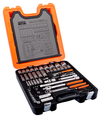 Bahco S103 Hylsnyckelsats 1/4" & 1/2" 103 delar