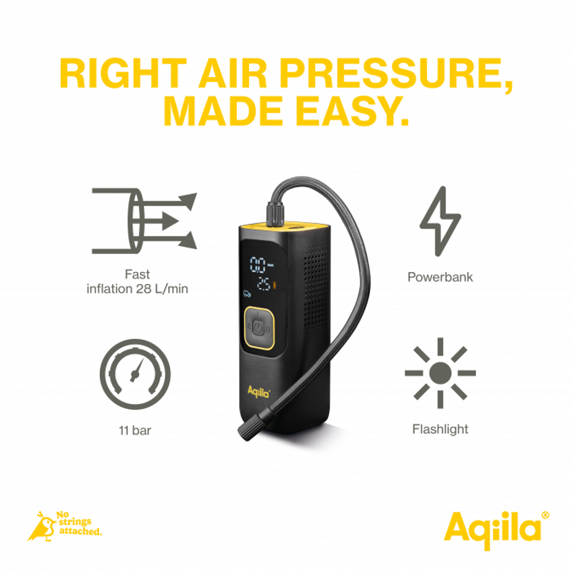 Aqiila Airbird C7 Luftpump 3-i-1