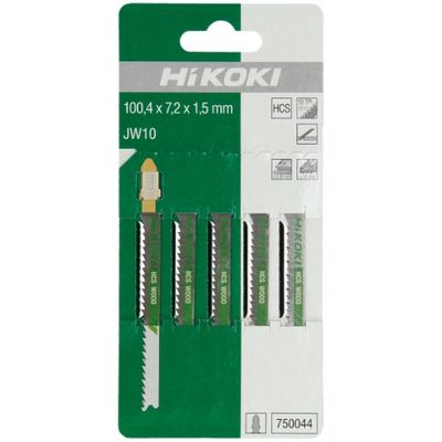 HiKOKI JW10 Sticksågsblad Trä 100,4x7,2mm (10TPI) 5st