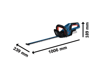 Bosch GHE 18V-50 (II) Häcksax 500mm