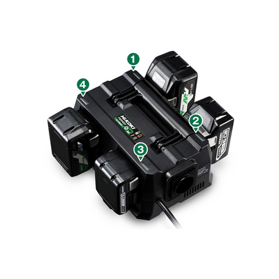 HiKOKI UC18YTSL Batteriladdare 14,4V-36V Multiport