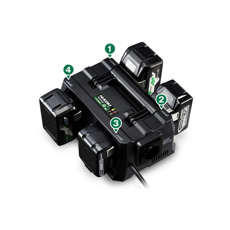 HiKOKI UC18YTSL Batteriladdare 14,4V-36V Multiport