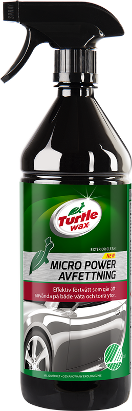 Kallavfettning Micro Power Turtle Wax Svanen 1L