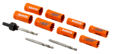 Bahco 3834-CP-20/25 Hålsågssats 11 delar