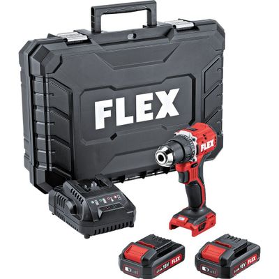 FLEX DD2G 18.0-EC LD C Borrskruvdragare 18V (2x2,5Ah)