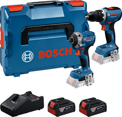 Bosch (GSR/GDR) Verktygspaket 18V (2x5,0Ah)