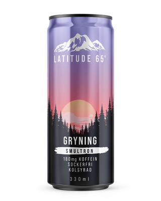 Latitude 65 Gryning 330ml Smultron