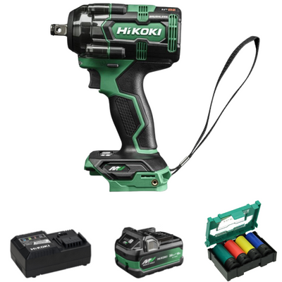 HiKOKI Verktygspaket Däckbyte 36V (1x2,5Ah)