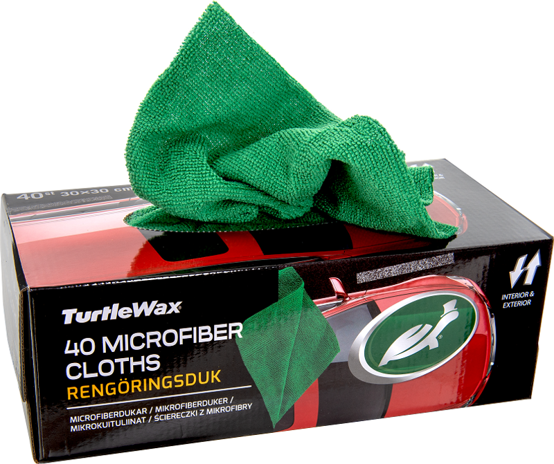 Mikrofiberduk Turtle Wax Multi-Pack 40st