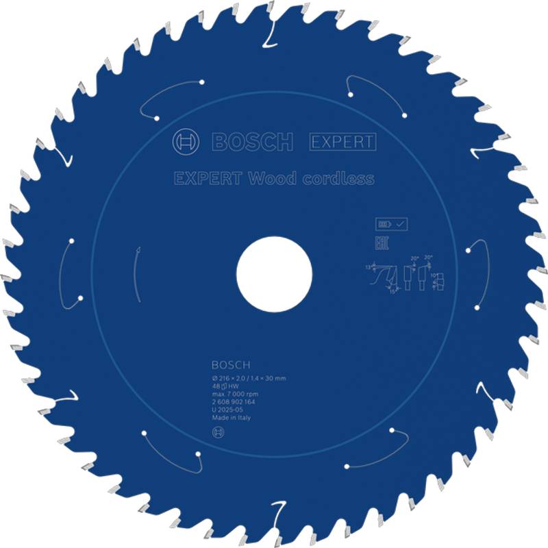 Bosch EXPERT Wood Sågklinga 216x2/1,4x30mm 48T
