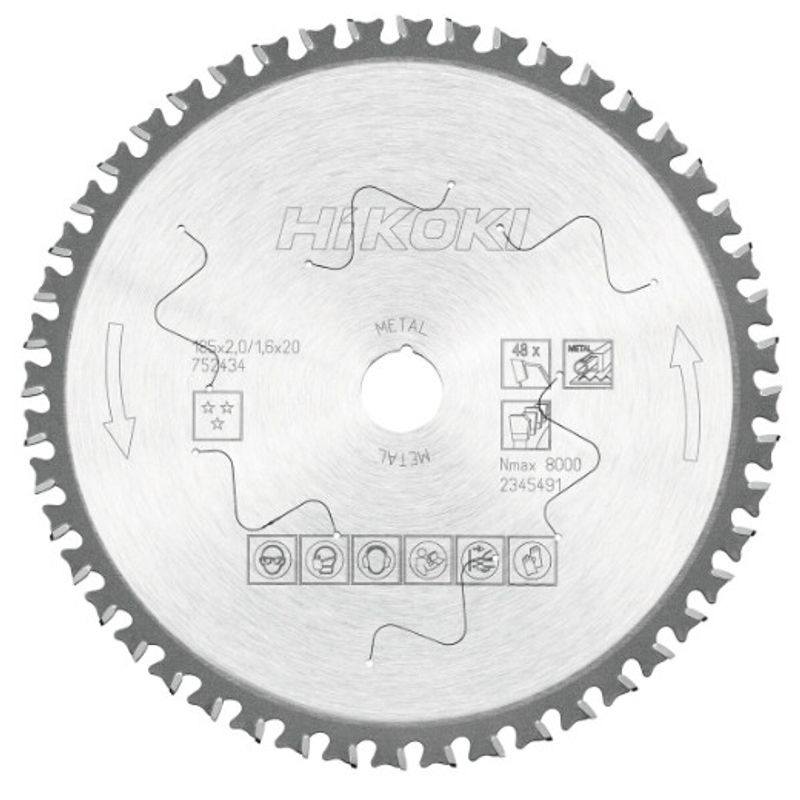 HiKOKI Sågklinga 185x20x1,6mm 48T