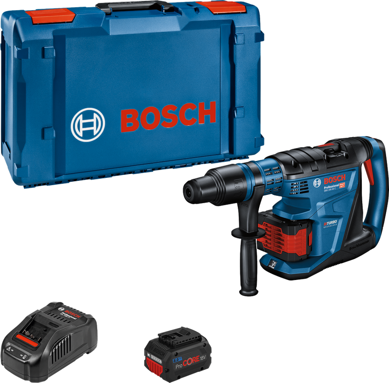 Bosch GBH 18V-40 C Kombihammare 18V (2x8,0Ah)